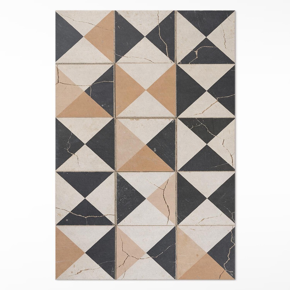 Vinylový koberec Imitácia starých dlaždíc