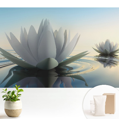 Tapeta Jemné lekná, vodná harmónia