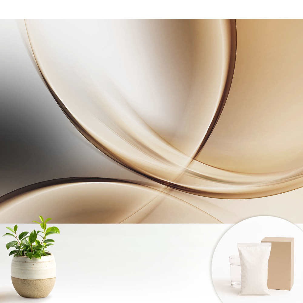 Tapeta Elegantná abstrakcia oblúkov a kriviek