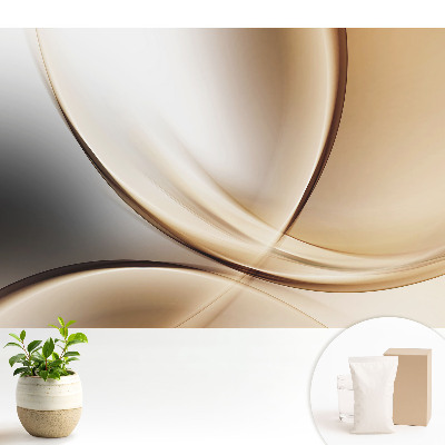 Tapeta s elegantnou abstrakciou oblúkov a kriviek