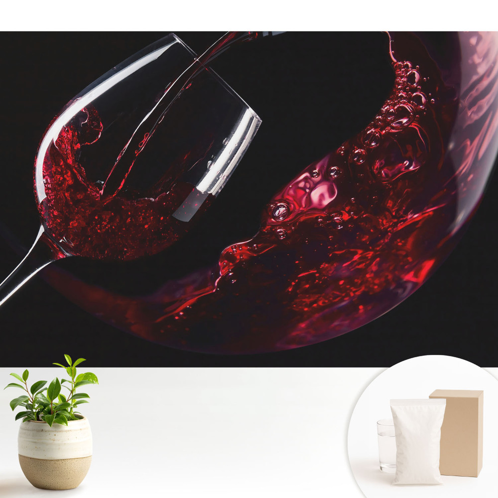 Tapeta Pohár víriaceho vína