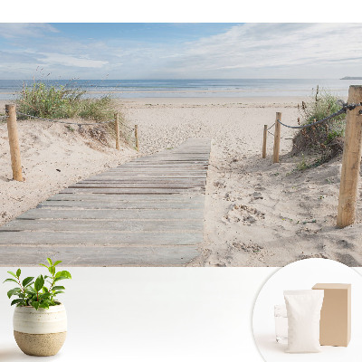 Luxusná tapeta s motívom vchodu na pláž medzi dunami