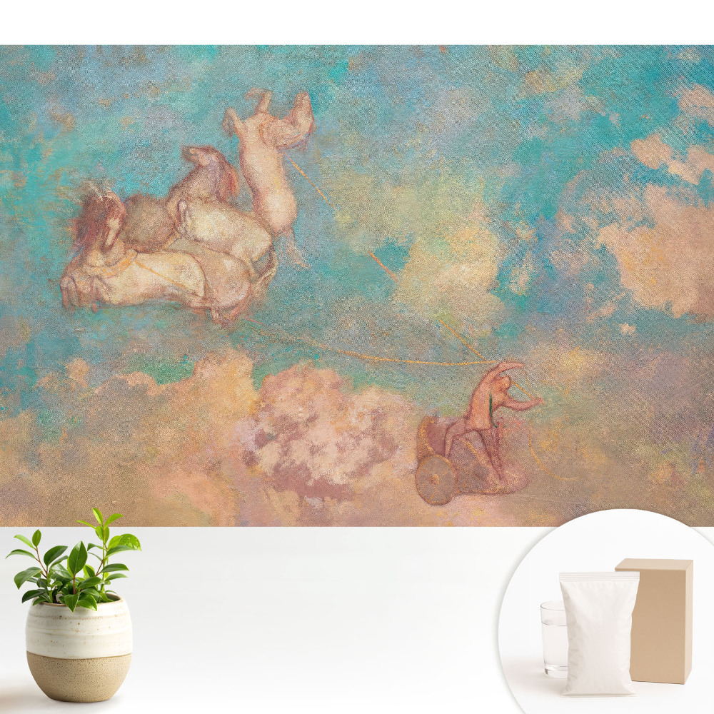 Luxusná tapeta Luxusné kone proti oblakom