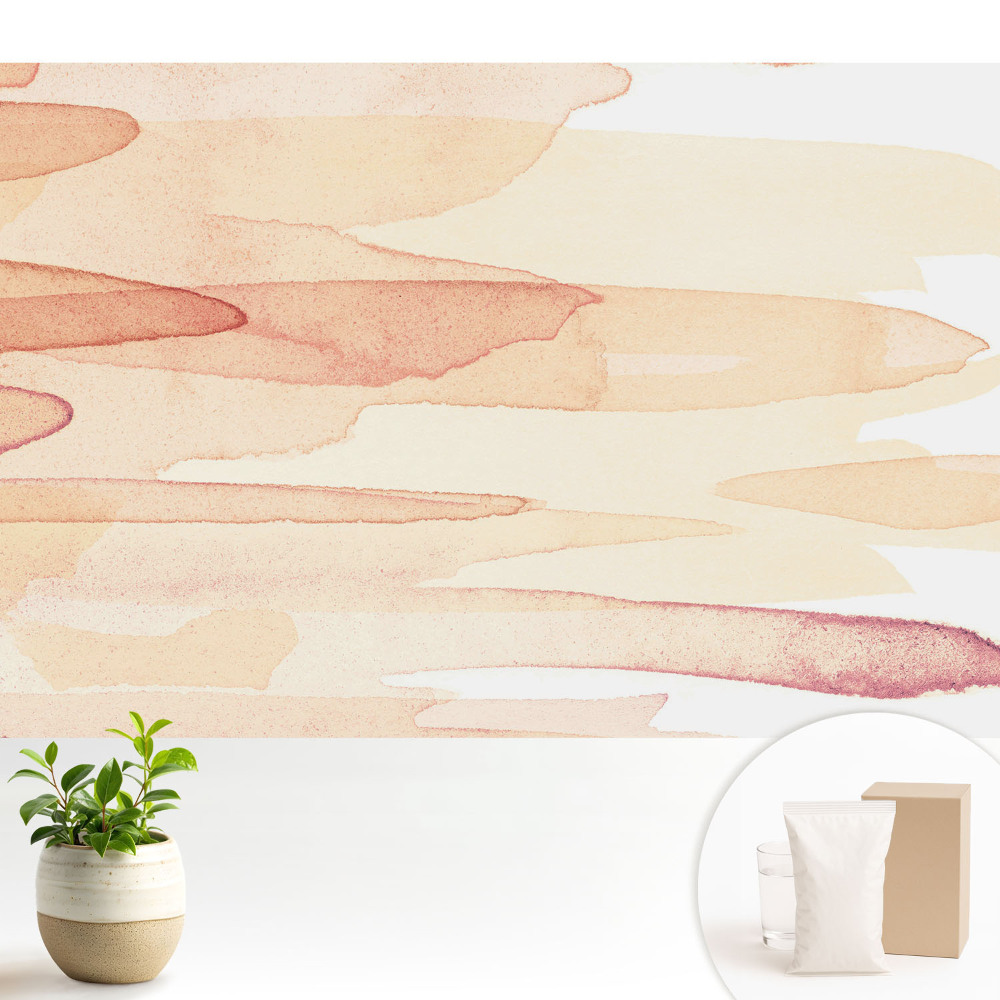 Luxusná tapeta Pastelová abstrakcia vyžarujúca pokoj