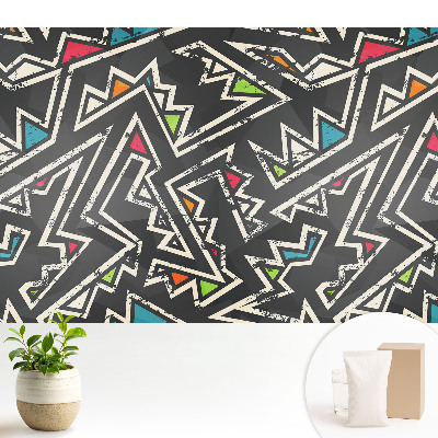 Tapeta na stenu Cikcakové vzory plné farieb