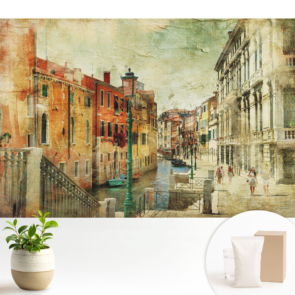 Tapeta Očarujúce uličky nostalgie