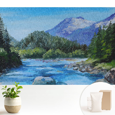 Tapeta s motívom krajiny a hôr