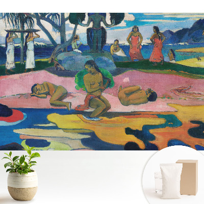 Luxusná tapeta s motívom exotickej scenérie v jedinečných farbách prírody