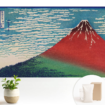 Tapeta Hora a oblaky v japonskom štýle