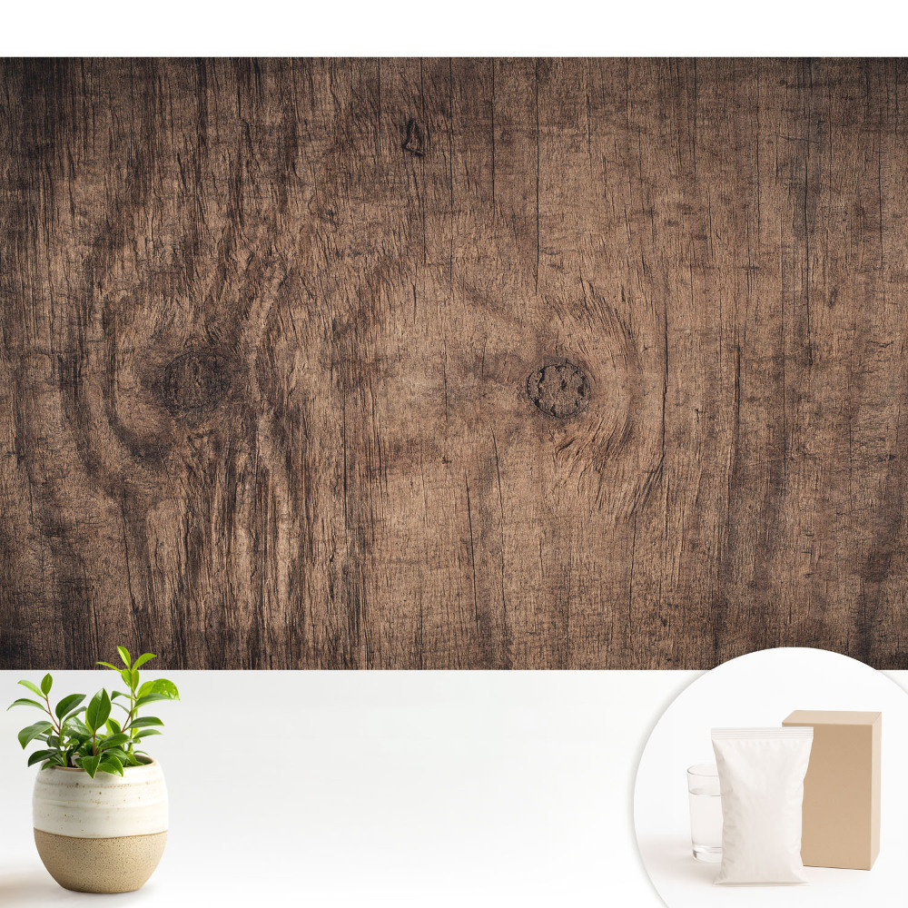 Tapeta do obývačky Klasické zloženie rustikálnej textúry dreva