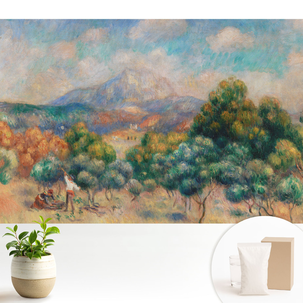 Luxusná tapeta Farebná krajina s horskou prírodou