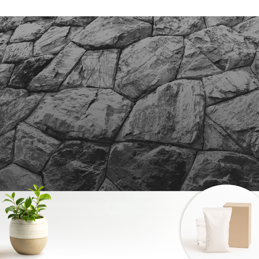 Tapeta do obývačky Prírodné zloženie kamennej štruktúry