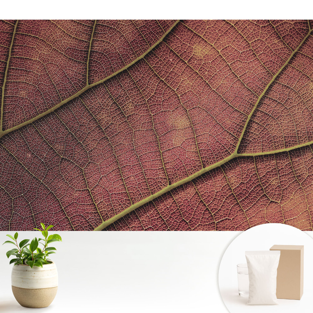 Tapeta Štruktúra listu je plná detailov a farieb