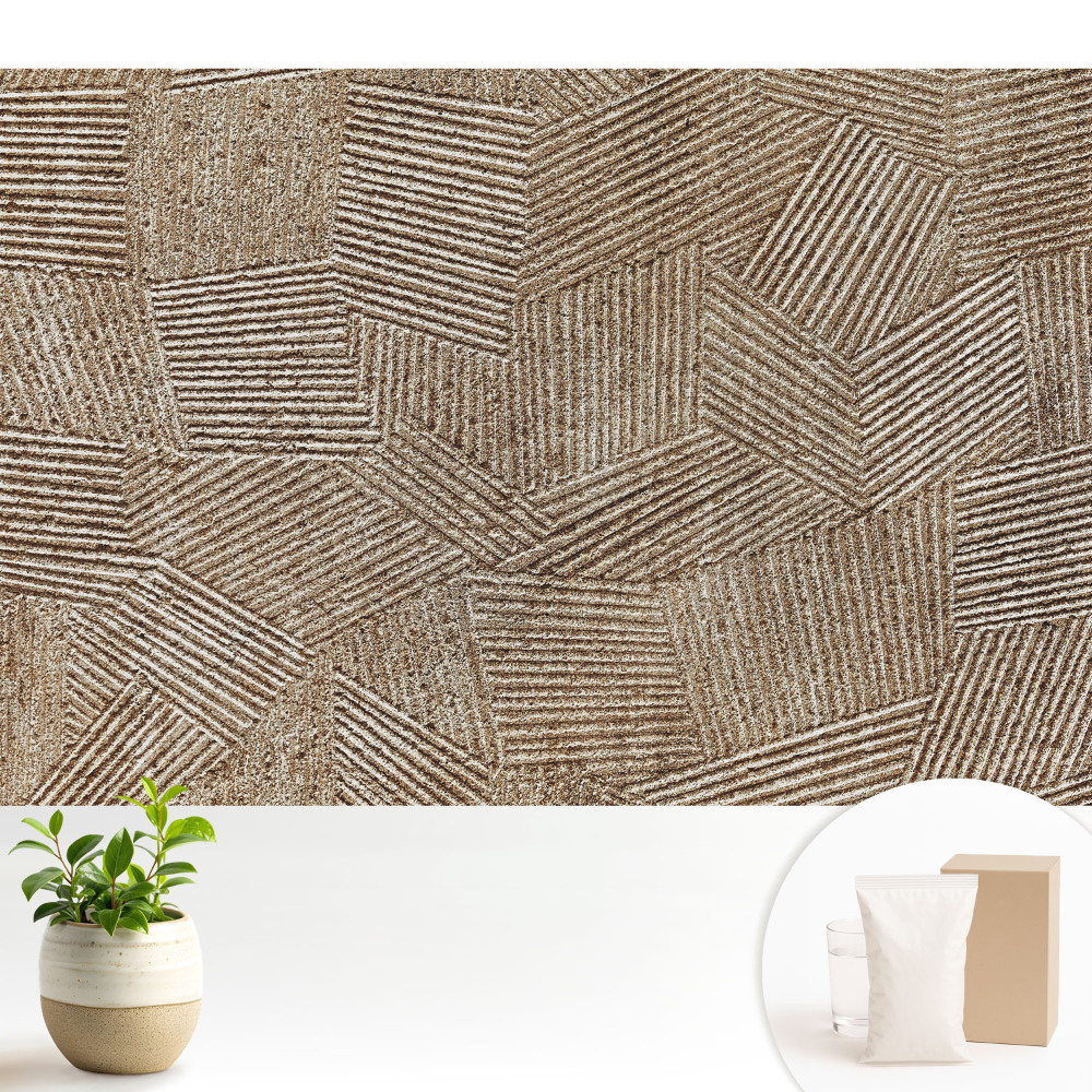 Tapeta do obývačky Harmónia čiar geometrických vzorov