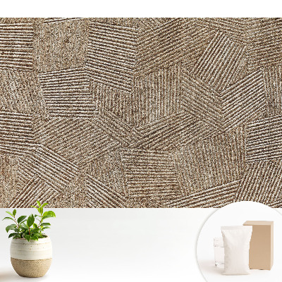 Tapeta do obývačky Harmónia s geometrickým vzorom čiar