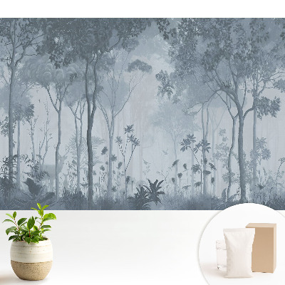 Luxusná tapeta Jemná lesná hmla plná tajomstva
