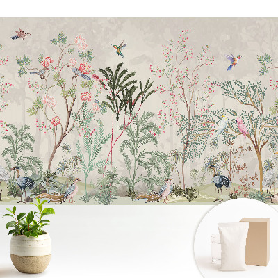 Tapeta Klasický romantizmus v exotickej záhrade