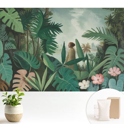 Tapeta Harmónia rastlín tropickej scenérie