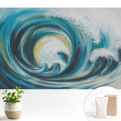 Tapeta Dynamická vlnová abstrakcia