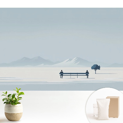 Tapeta Pokoj na lavičke pod stromom