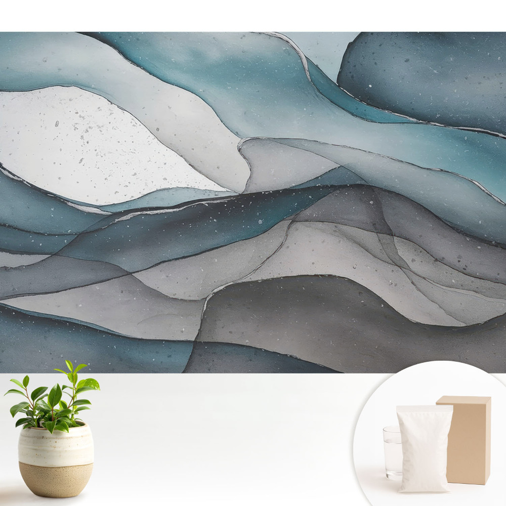 Tapeta na stenu Abstraktné vlny harmónie