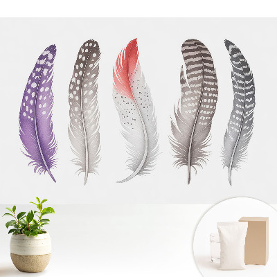 Luxusná tapeta Farebné perie v modernom štýle