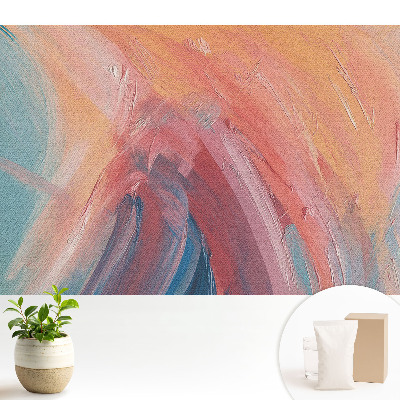 Tapeta do obývačky Abstraktná hra farieb a emócií