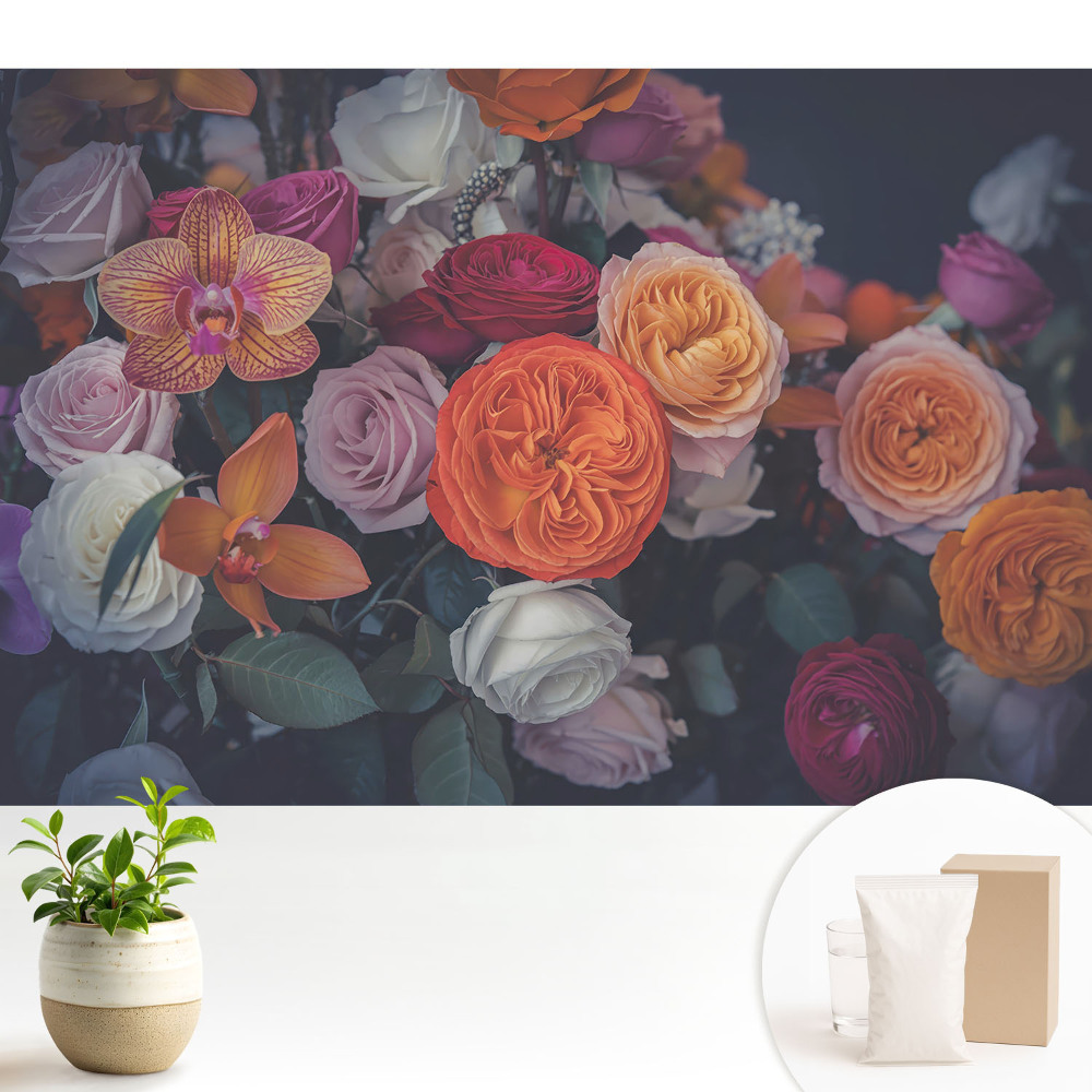 Tapeta Kvety v harmónii