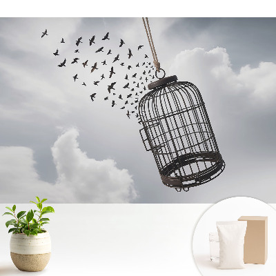 Tapeta do obývačky s motívom „Sloboda a mier”