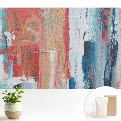 Tapeta na stenu s abstraktným vyjadrením farieb