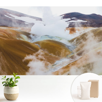 Tapeta na stenu Farebné kopce príroda hmla