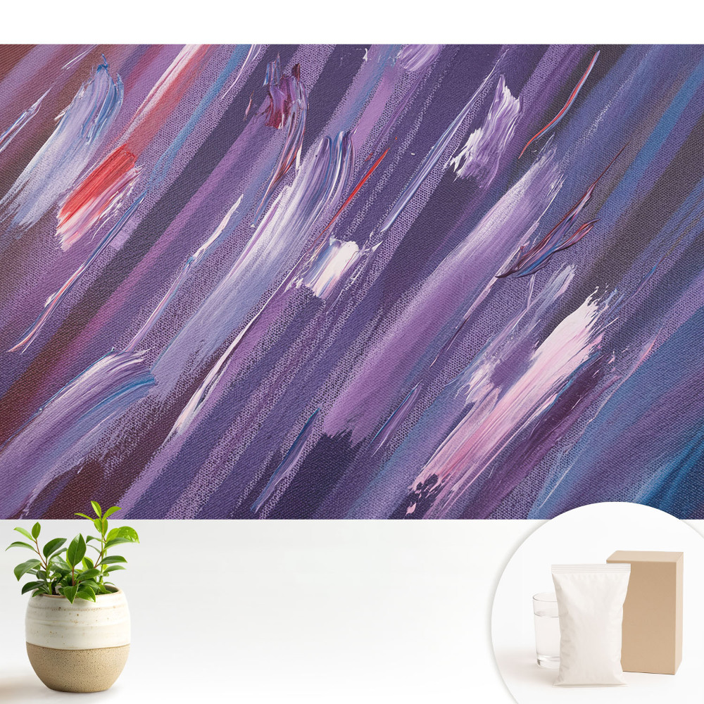 Luxusná tapeta Abstraktné pruhy fialovej a modrej