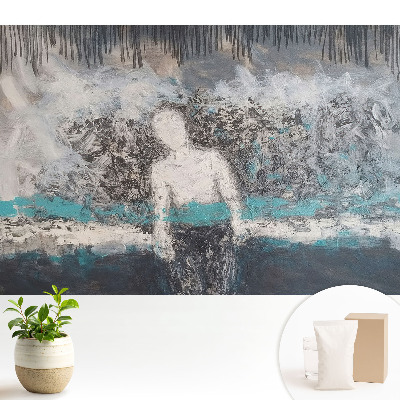 Tapeta na stenu Abstraktná postava v chaose