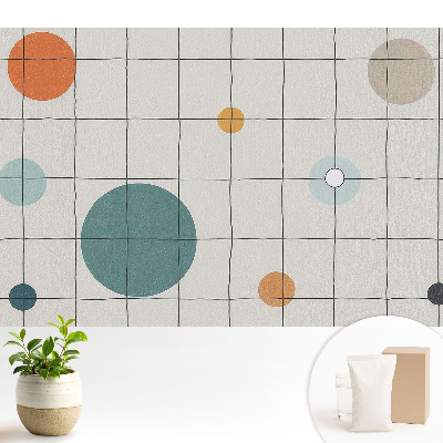 Tapeta s modernou geometrickou kompozíciou