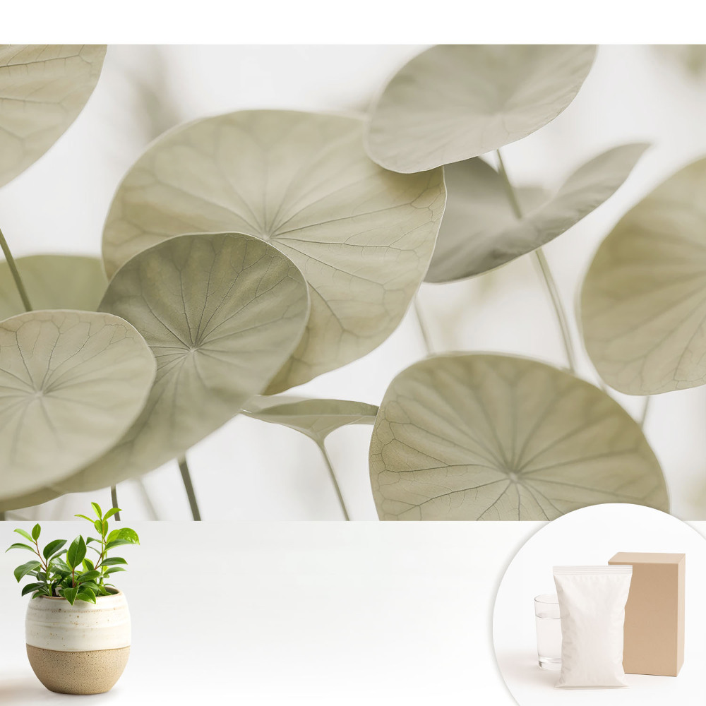 Tapeta na stenu Listy v minimalistickom štýle