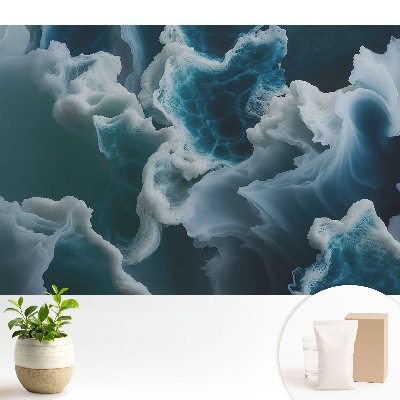 Tapeta Modré vlny mora