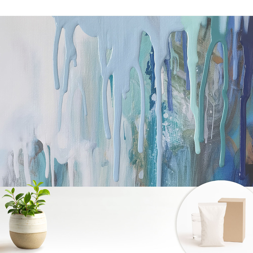 Luxusná tapeta Jemnejšie, sýtejšie abstraktné farby