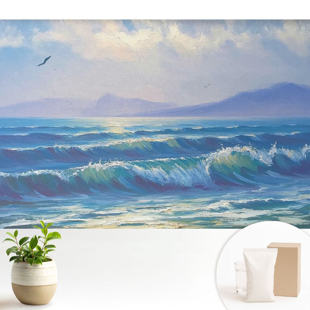 Tapeta Oceánska harmónia vlny hôr