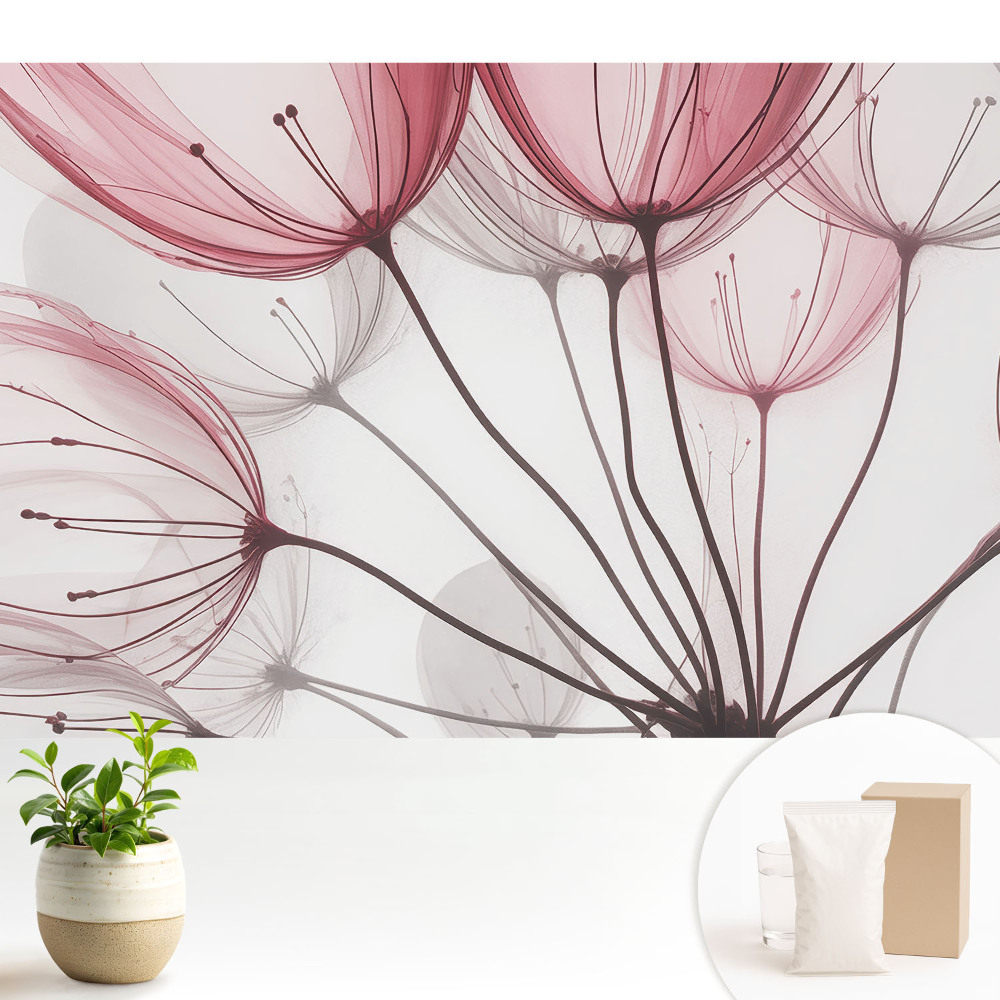 Tapeta Éterické kvety elegantná lúka