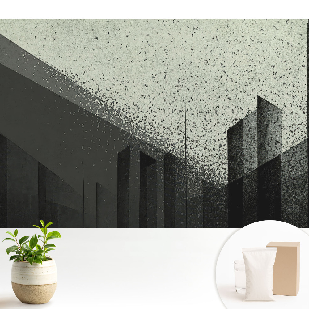 Tapeta Moderná abstrakcia mesta