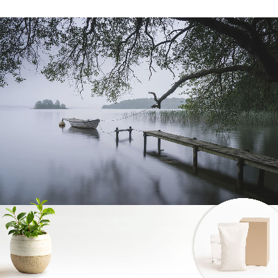 Luxusná tapeta Relax pri jazere v pokoji prírody