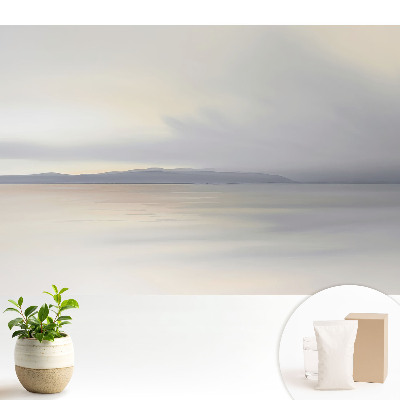 Luxusná tapeta s motívom pokojnej krajiny v minimalistickom štýle