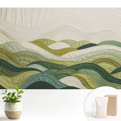 Tapeta do obývačky Harmonické látkové kopce