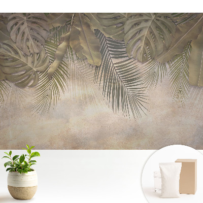 Luxusná tapeta Exotická elegancia v prírodných odtieňoch