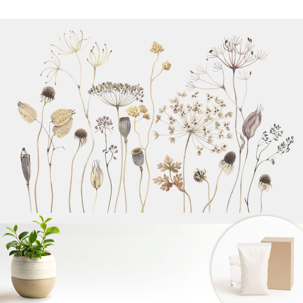 Tapeta Rustikálna kompozícia zo sušených rastlín