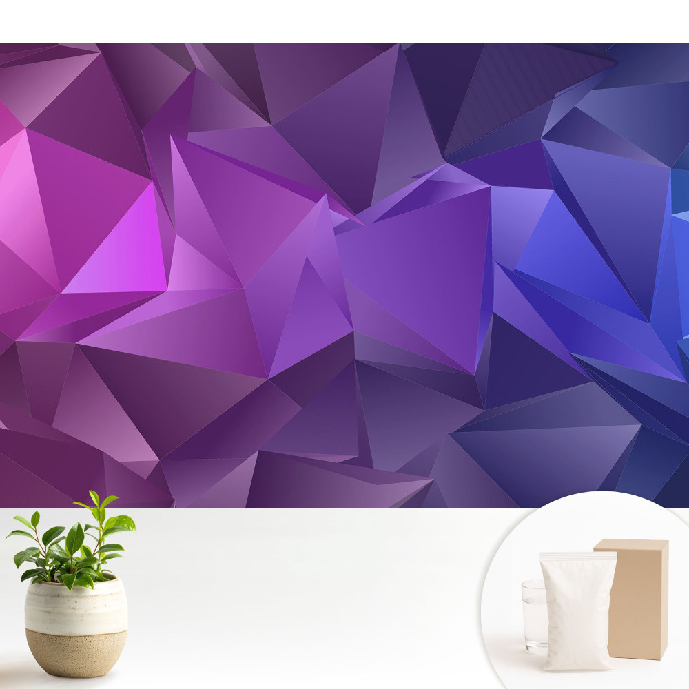 Tapeta do obývačky Farebné geometrické vzory