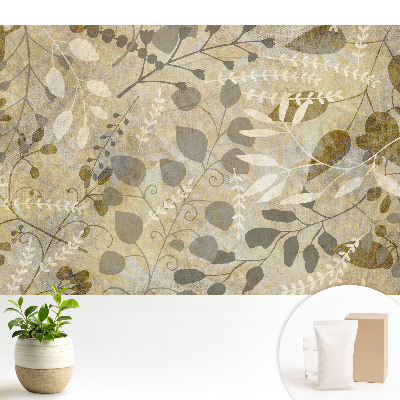 Tapeta na stenu Rastlinné vzory vytvárajú útulnú atmosféru