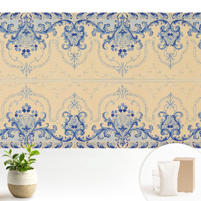 Tapeta Klasický ornamentálny vzor, ​​elegancia modrá