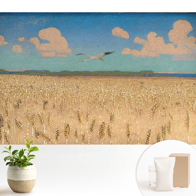 Tapeta na stenu Pšeničné pole pod oblohou