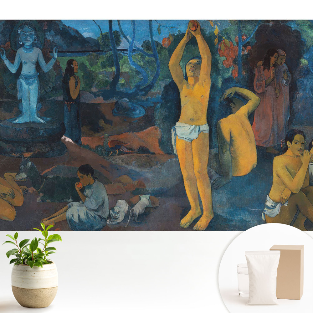 Tapeta do obývačky Exotický pokoj ostrova